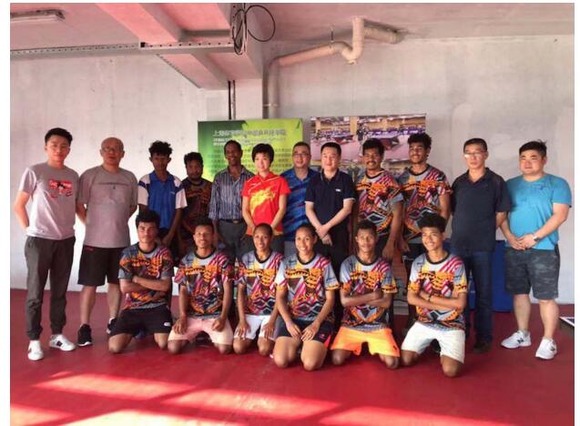 听说张怡宁要来，这里的乒乓球拍销售一空！中乒院巴新训练中心成立有哪些幕后故事？