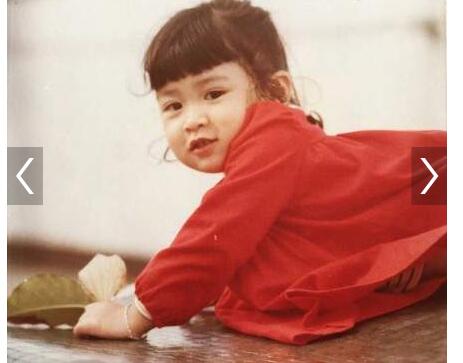 好可爱！佘诗曼晒童年照走光了？网友：全港最可爱的崽崽