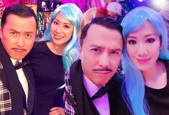 傻傻分不清楚？甄子丹撞脸梁家辉 与太太汪诗诗向来是模范夫妻