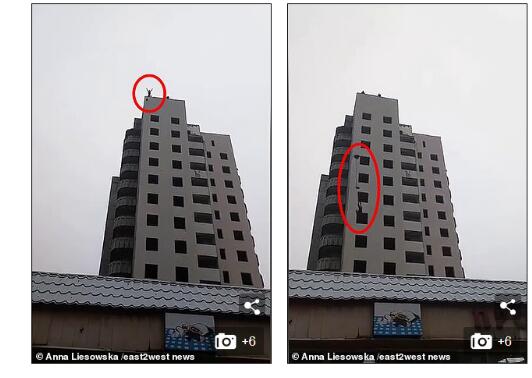 [实拍]少年自制降落伞跳楼身亡 一场被家人鼓励的冒险竟成夺命之跳