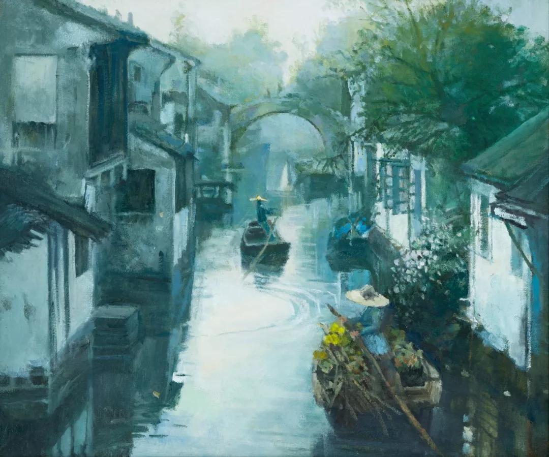 色泽·山东戎翰书画院写实油画院锦溪无锡写生八人作品汇报展将于12月22在济南天绘阁美术馆开展
