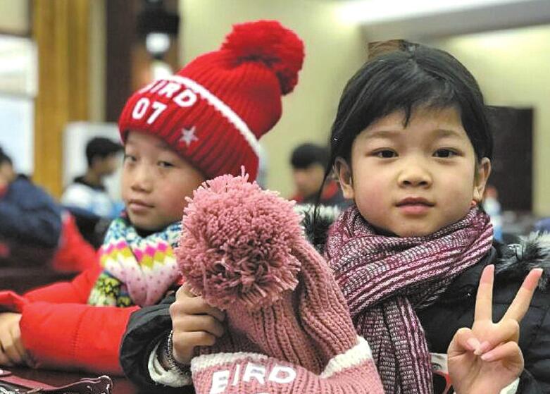 湘西孩子收到来自济南的爱