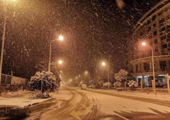 一夜醒来大雪纷飞!武汉降雪 天河机场临时关闭上午10时恢复开放