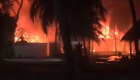 真相震惊了！马尔代夫酒店大火怎么回事 “忘忧天堂”被火光湮没