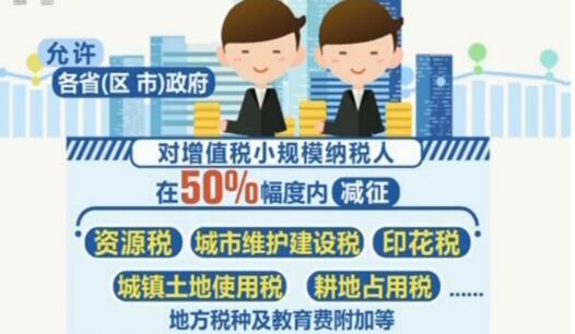普惠小微企业 减税再出新举措