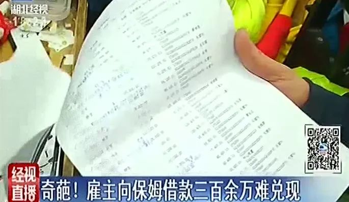 终于真相了?雇主借保姆300万是怎么回事?还原事发真相详情始末震惊了