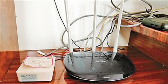 冬冬爷爷发来的连网设备