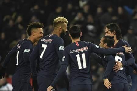 法国杯：卡瓦尼迪马利亚破门，巴黎2-0斯特拉斯堡