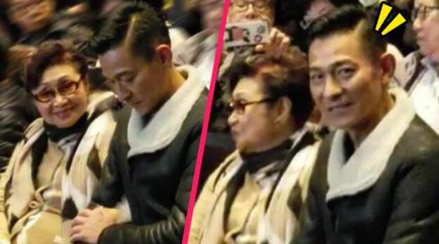 帅气十足！刘德华白雪仙看粤剧  华仔取消七场演唱会后露面