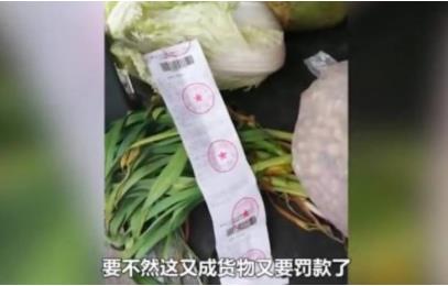 罚款经济要不得！乘客带白菜萝卜上大巴车被罚200元 交警回应