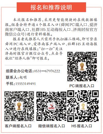 致敬泉城经济的脊梁——写在2018“影响济南”年度经济人物开评之际