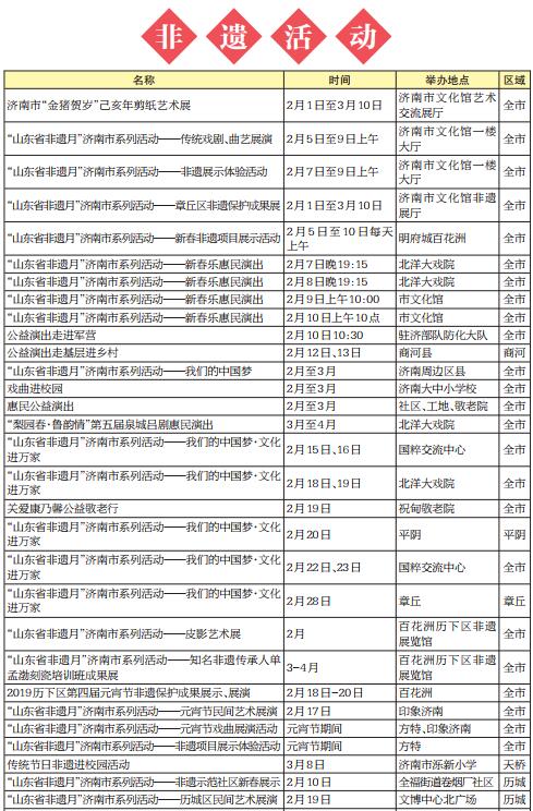 市文化广电新闻出版局300余项活动喜迎新春佳节 让市民乐享文化大餐