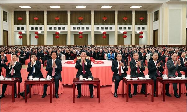 中共中央国务院举行春节团拜会 习近平发表讲话