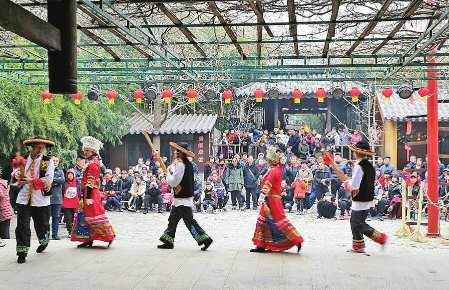 魅力九顶塔 欢乐闹新春