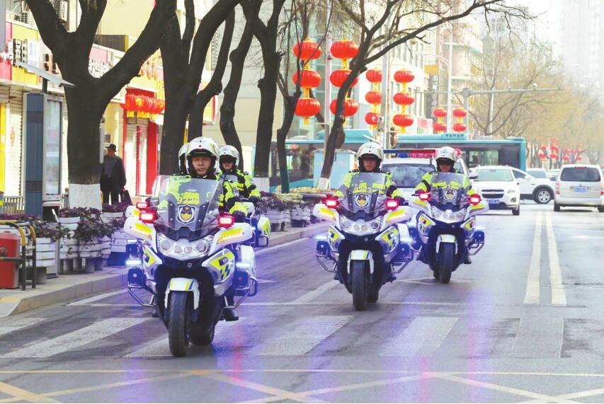 春节期间济南交警出动警力4029人次 确保全市交通形势平稳有序