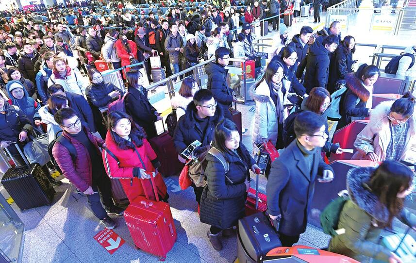 6.5万人次！春节假期最后一天 济南火车站昨迎客流高峰