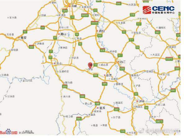 自贡4.9级地震：2月25日13时15分发生 遇到地震时应该怎么办?