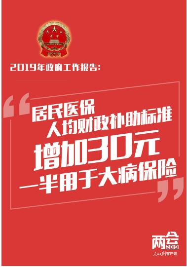 与你有关！政府工作报告送出20个民生红包，请查收