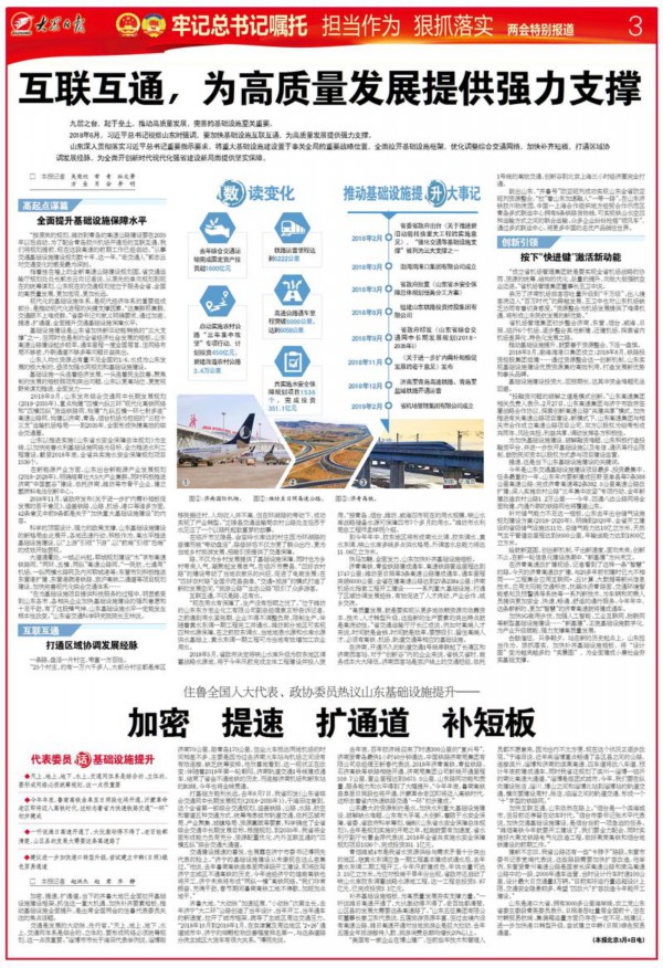 互联互通，为高质量发展提供强力支撑