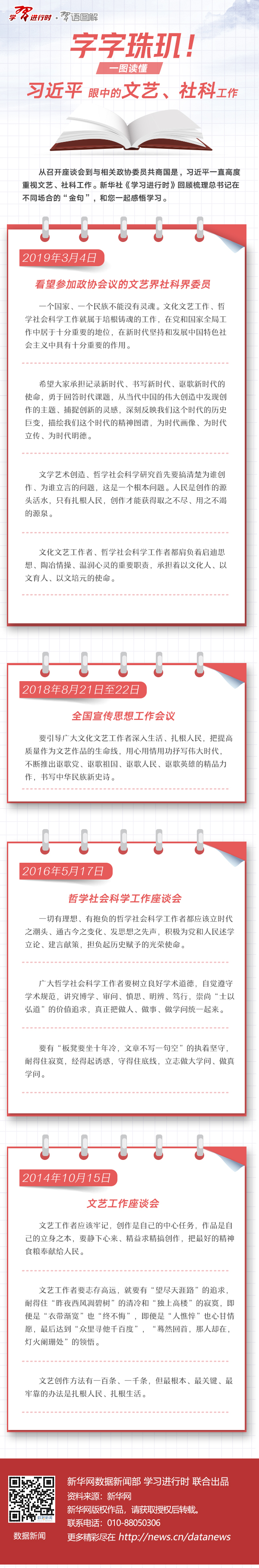 字字珠玑！一图读懂习近平眼中的文艺、社科工作