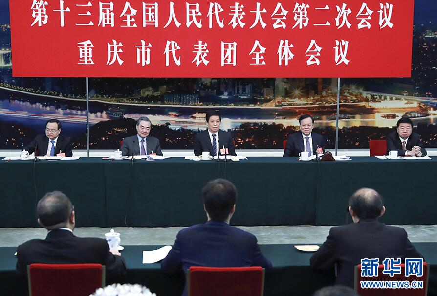 李克强栗战书赵乐际分别参加全国人大会议一些代表团审议