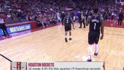 惊呆了！火箭单节10三分具体是什么情况？这到底是个什么梗？