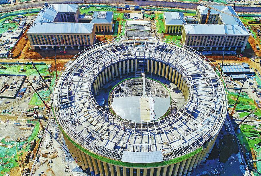 108天建成11万平方米主楼 济南超算中心建设刷新“济南速度”