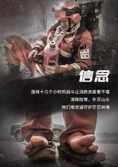 致敬！在水与火中淬炼钢铁意志的森林消防员！