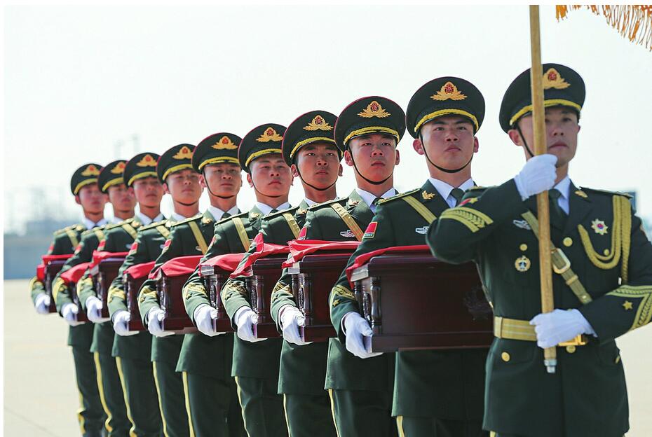 山河已无恙 英雄可安息!第六批在韩中国人民志愿军烈士遗骸回国