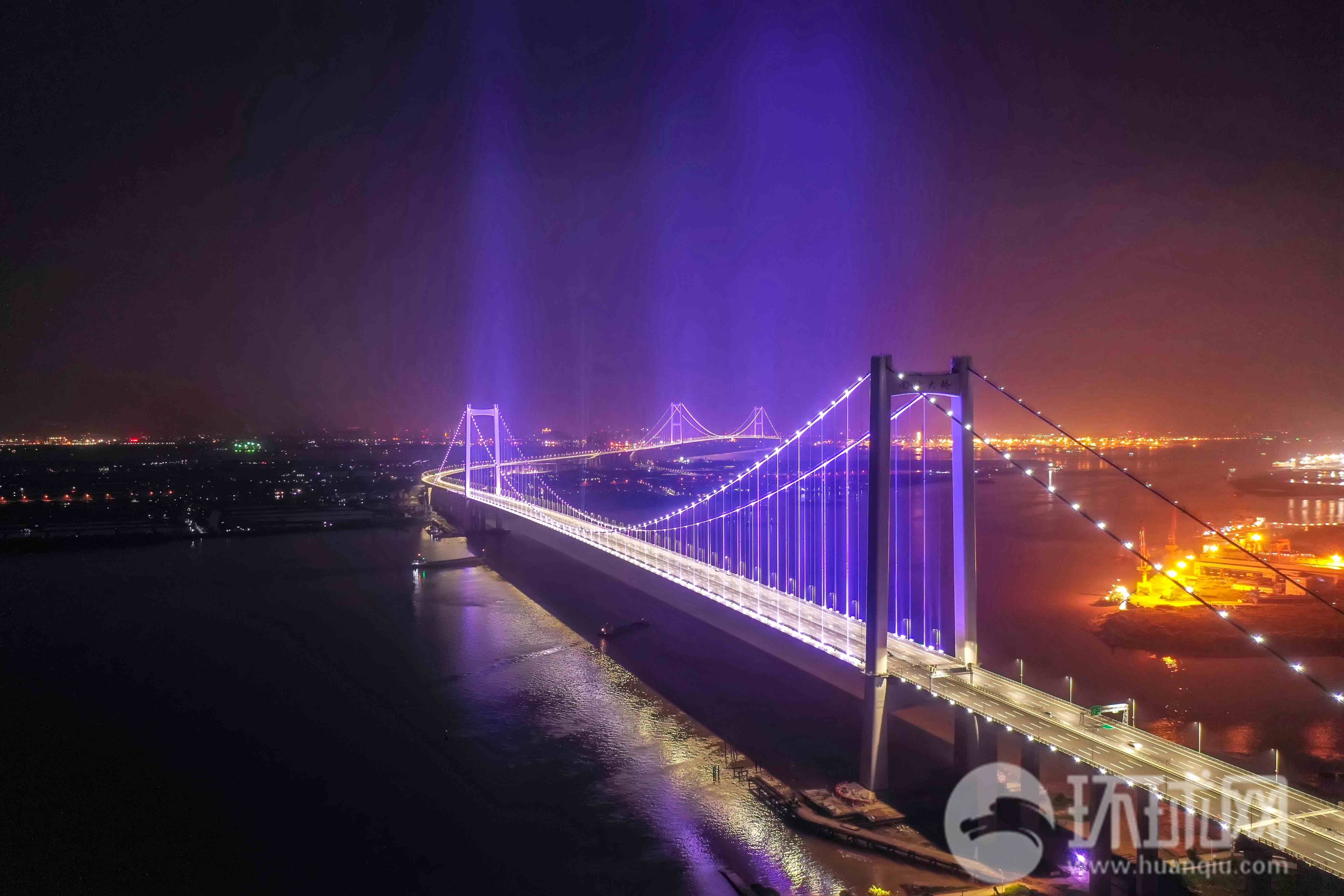 虎门二桥正式通车 为我国已建难度最高的钢箱梁悬索桥