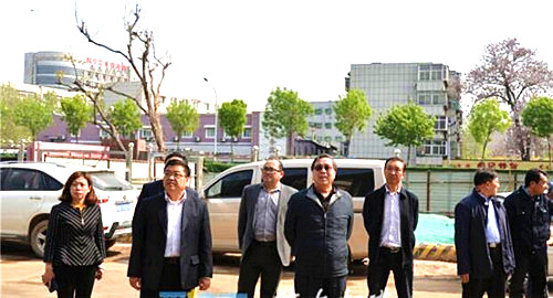 天桥区政协主席樊瑞带队检查大气污染联防联控工作