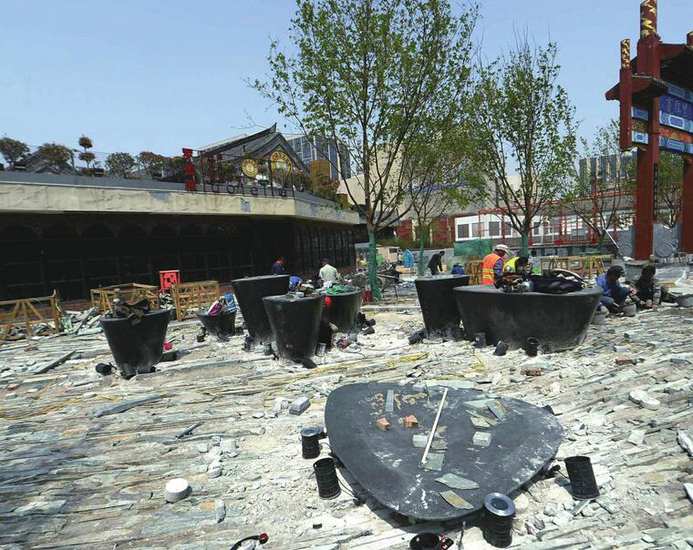 济南：网红街区打造清泉石上流 五一前改造将全部完工