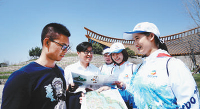 做好全面准备 迎接全球游客（北京世园会风采）