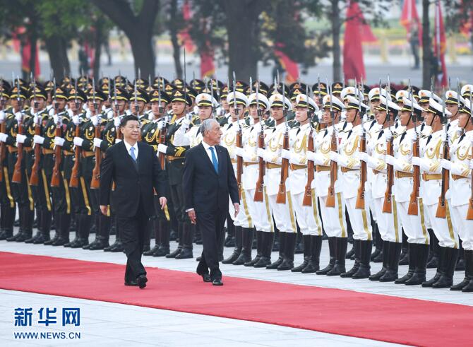 习近平同葡萄牙总统德索萨举行会谈