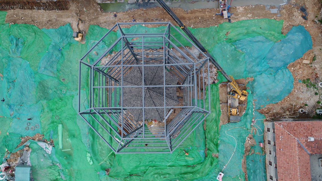 老建筑穿上“金刚罩”！济南这座老水塔被列为省级文物保护单位