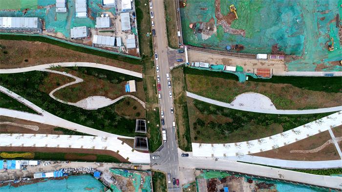 5000多平方米，健身路径绿树环绕！济南绸带公园亮相