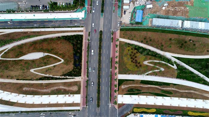 5000多平方米，健身路径绿树环绕！济南绸带公园亮相