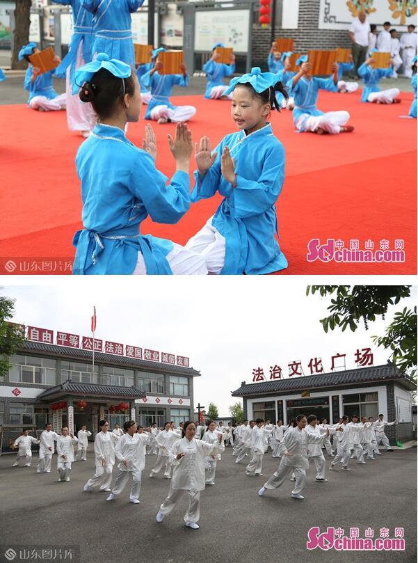 外媒记者走进曲阜圣源村 感受美丽乡村建设成果