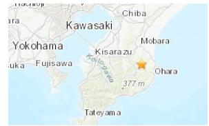 日本发生5级地震 千叶县地震 东京部分建筑物出现摇晃