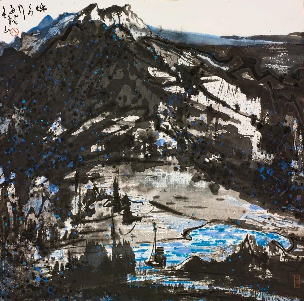 无山的山水境界吴建军作品