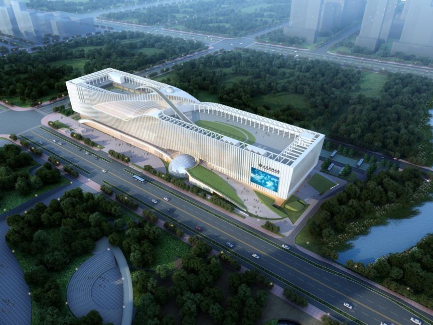 新地标！山东科技馆新馆封顶，巨型球幕影院值得期待！