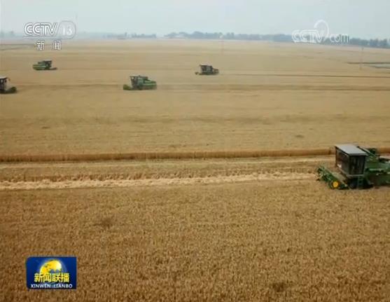 全国夏收加快推进 藏粮于技提高粮食产能