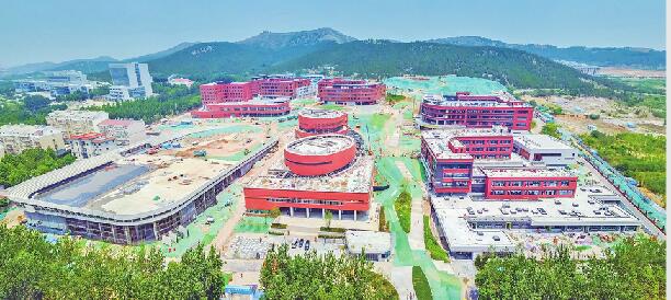 即将竣工验收 记者提前为您揭开济南新航实验外国语学校“面纱”