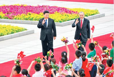 习近平同土耳其总统埃尔多安举行会谈