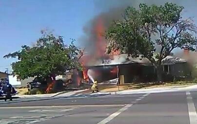 祸不单行！美国地震引发火灾 地震后至少发生了159次余震