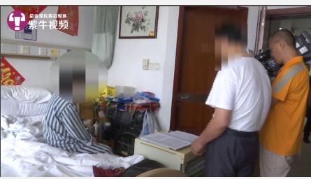 法官上门读逐客令 六旬夫妻手术后赖病房4年欠费2万多元