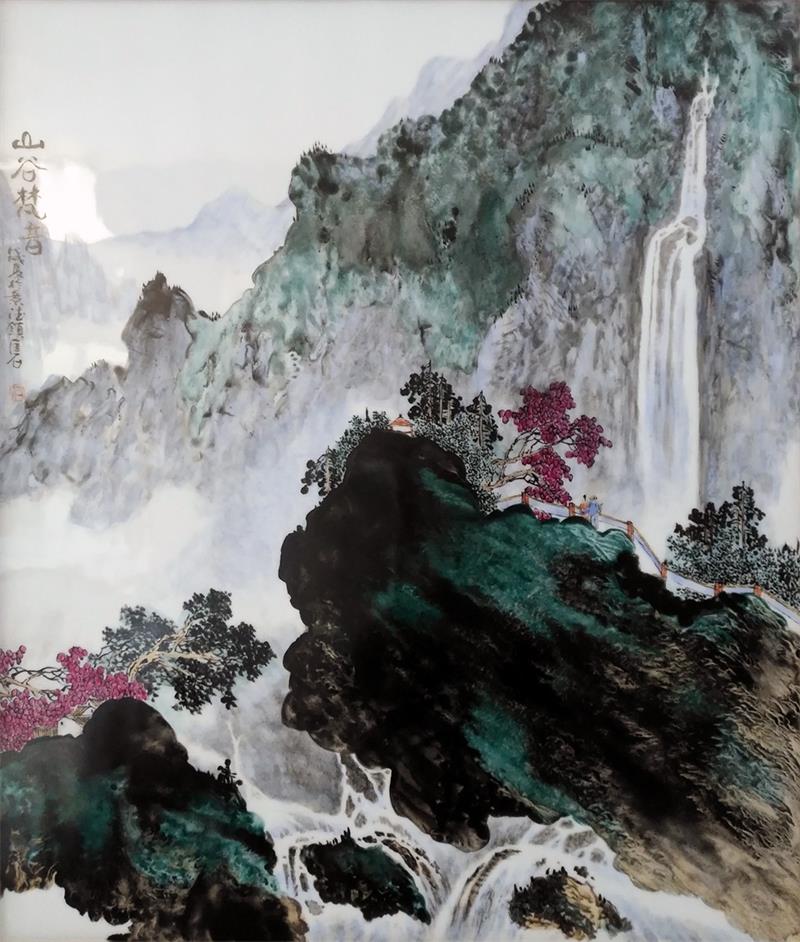 【聚焦济南艺博会】陈钦华陶瓷艺术 如“瓷”诗情画意