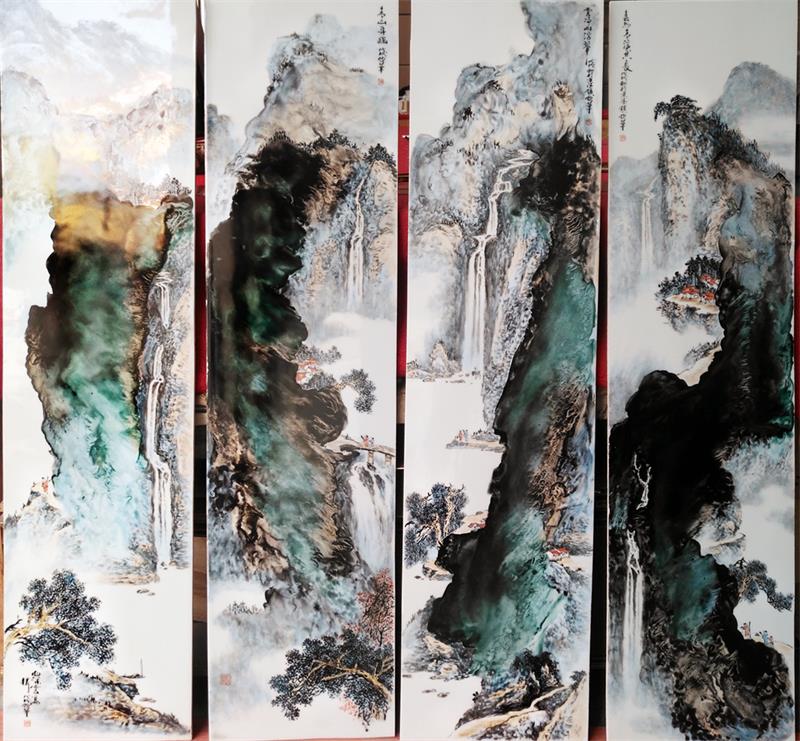 【聚焦济南艺博会】陈钦华陶瓷艺术 如“瓷”诗情画意