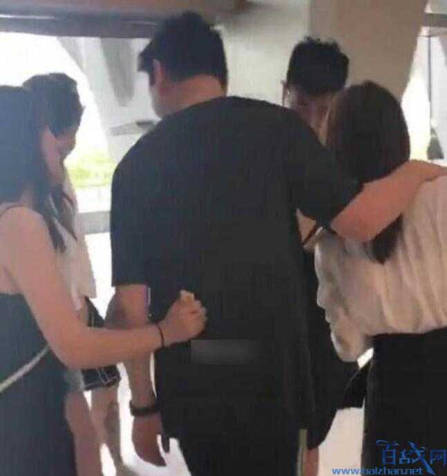 王思聪搂白衣美女,王思聪白衣女子,王思聪