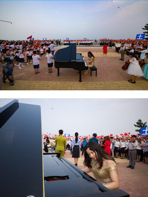 【我爱这片蓝色的国土】超燃!日照海边“快闪”千人同唱《我爱这蓝色国土》